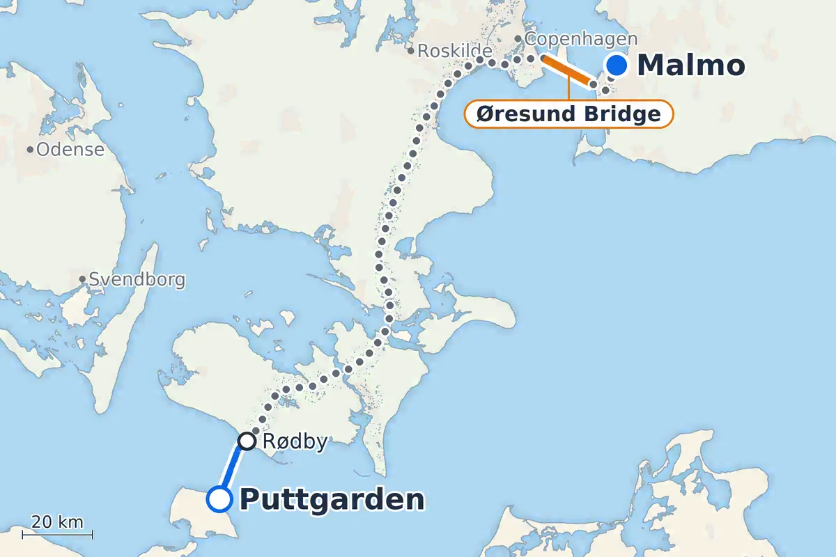Puttgarden - Malmo
